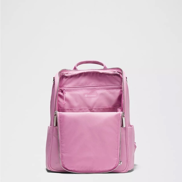 Lululemon City Essentials Small Backpack 10L- Pink Frosting - Picture 2 of 4